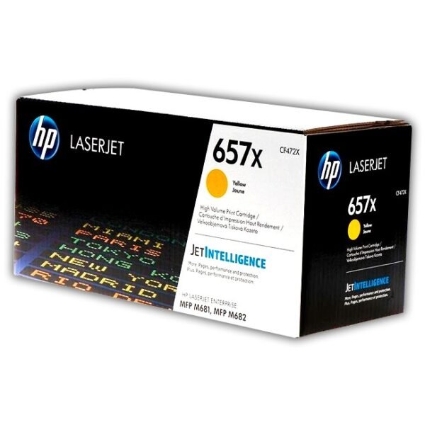 Cartucho de Toner HP CF472X Yellow 657X