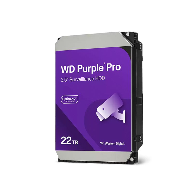 Disco duro Western Digital WD Purple Pro 22TB, SATA, 7200 rpm, 3.5”, 512MB Cache - Imagen 2