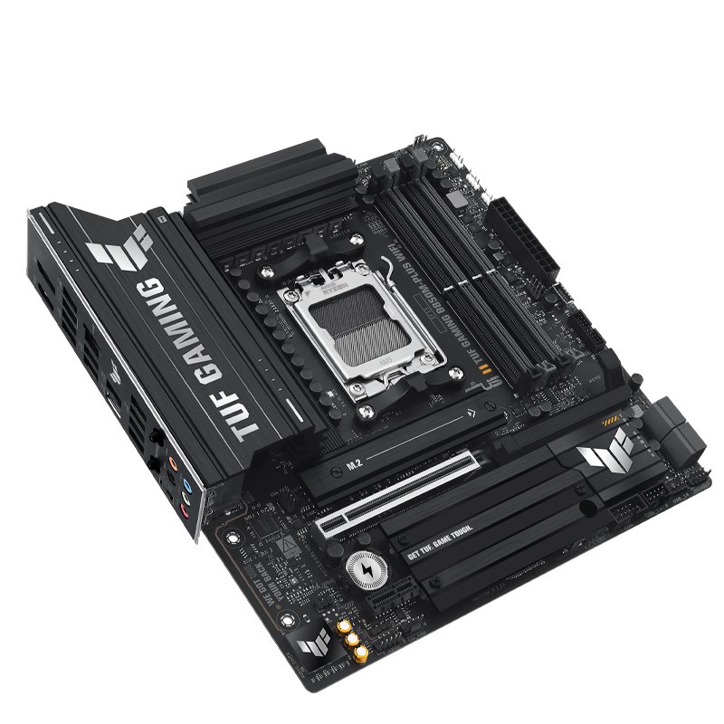 Motherboard ASUS TUF GAMING B850M-PLUS WIFI, Chipset AMD B850, Socket AMD AM5, mATX - Imagen 3