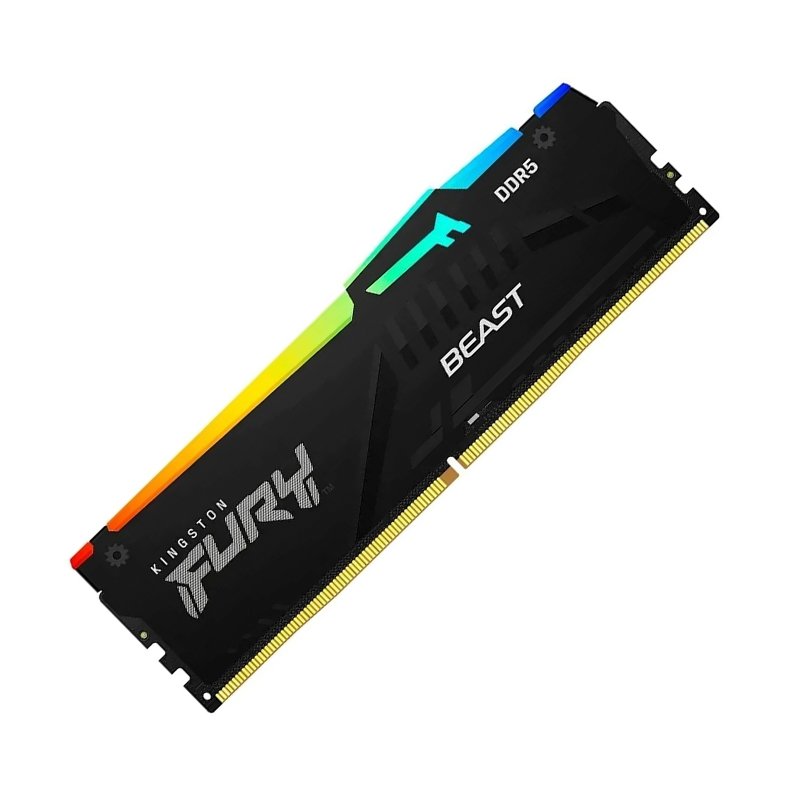 Memoria DIMM Kingston Fury Beast 32GB DDR5-6000, PC5-48000 CL36, 2Rx8, 1.35V, 288-pin, RGB - Imagen 2