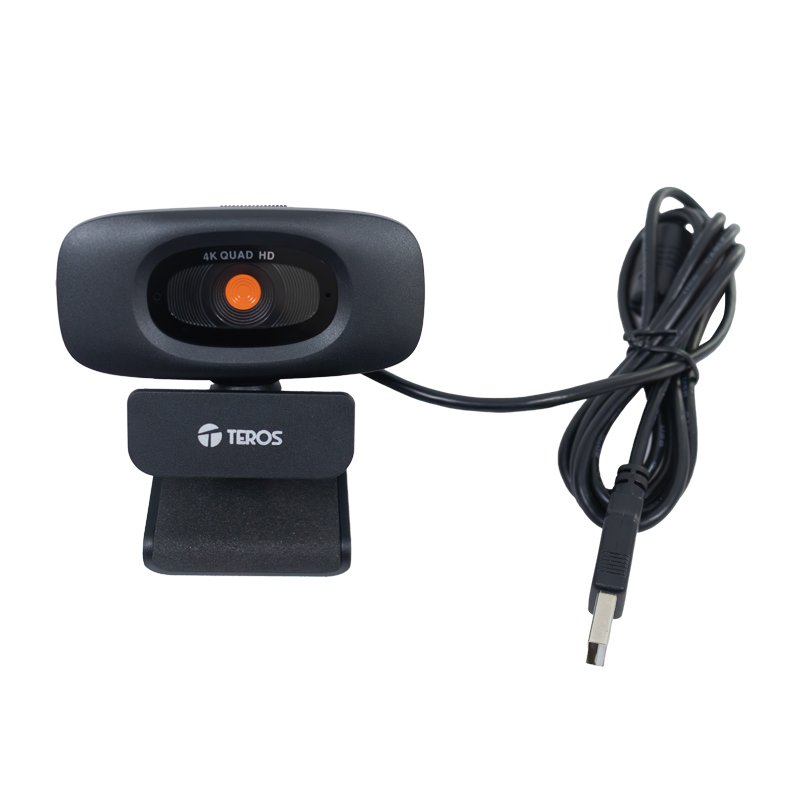 Webcam TEROS TE-9073N, 4K, micrófono incorporado, USB 2.0 - Imagen 2