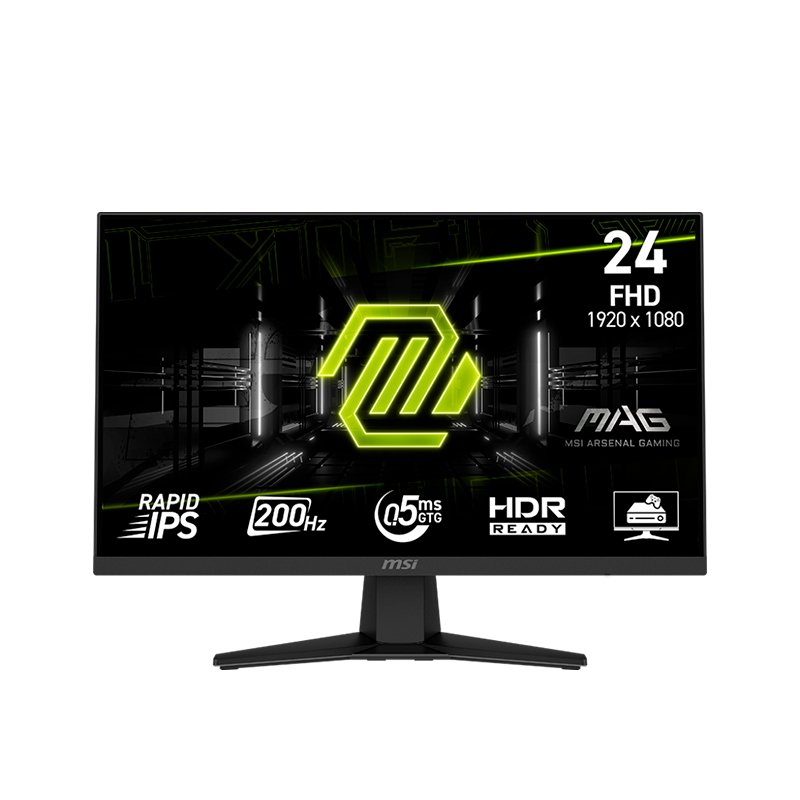 Monitor MSI MAG 244F Plano 23.8, FHD Rapid IPS (1920 x 1080), HDMI / DP / Headphone-Out