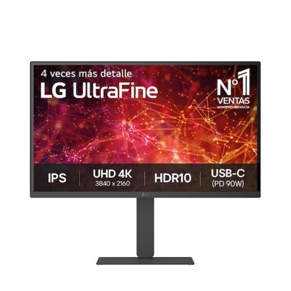 Monitor LG 27U730A-B, 27/4K UHD/IPS/60Hz/HDMIx2/DP/Headphones-out (3-polos, Solo Sonido)