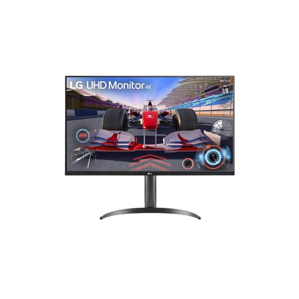 Monitor LG 32UR550K-B Plano 31.5, UHD 4K VA / HDMI x2 / DP / Audio-Out / Altavoz (5W x 2)