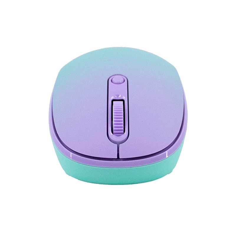Mouse Inalámbrico Teros TE-1239S, 2.4GHz, 4 botones, USB, Color Purple - Imagen 3