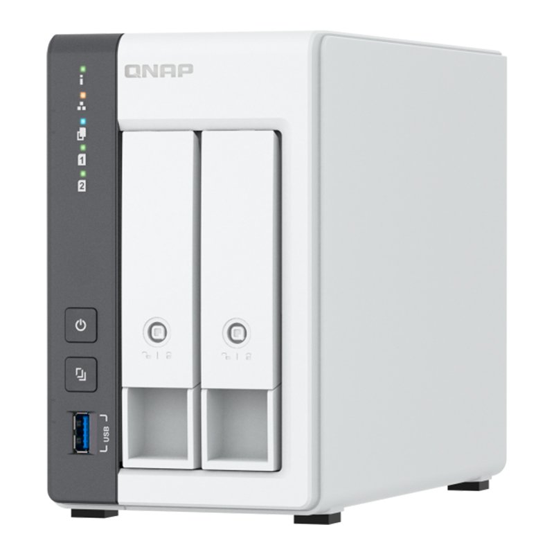 Servidor NAS QNAP TS-216G, ARM Cortex A55 4C/2GHz, 4GB RAM (On-Board), Bahias: 2x3.5” SATA - Imagen 3