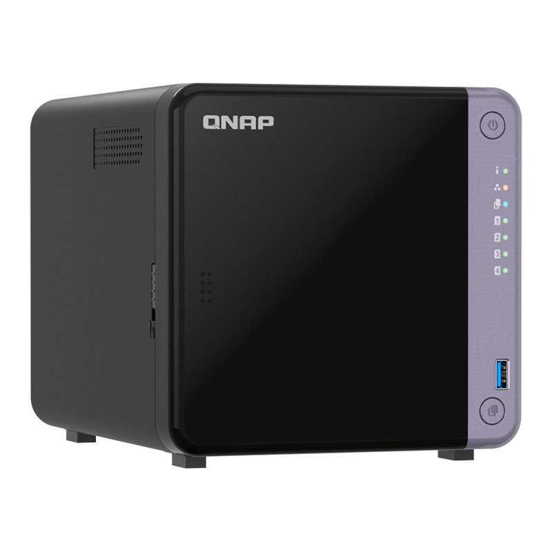 Servidor NAS QNAP TS-432X-4G, ARM AL524 4C/2GHz, 4GB RAM SODIMM, Bahias: 4x3.5” SATA - Imagen 2