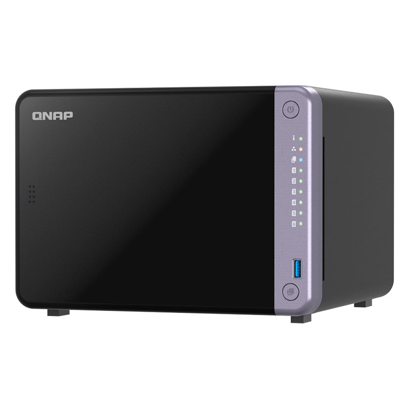 Servidor NAS QNAP TS-632X-4G, ARM AL524 4C/2GHz, 4GB RAM SODIMM, Bahias: 6×3.5” SATA