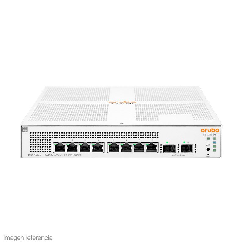 Switch HPE Aruba Instant On 1930 8G Class 4 PoE 2SFP 124W - Imagen 2