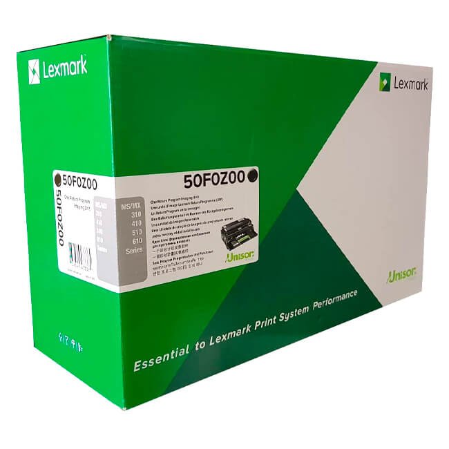 Unidad de imagen Lexmark 50F0Z00 Negro