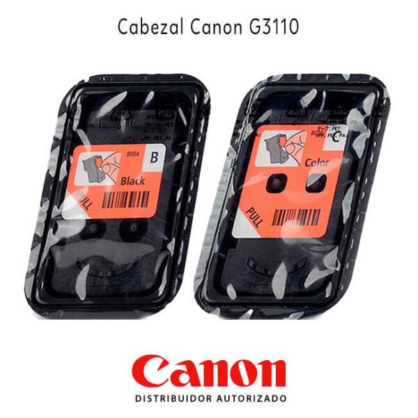 Cabezal Canon G3110 Negro + Botella de Tinta Negro