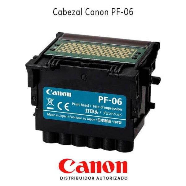 Cabezal Canon PF-06  Cabezal Original Negro y Color