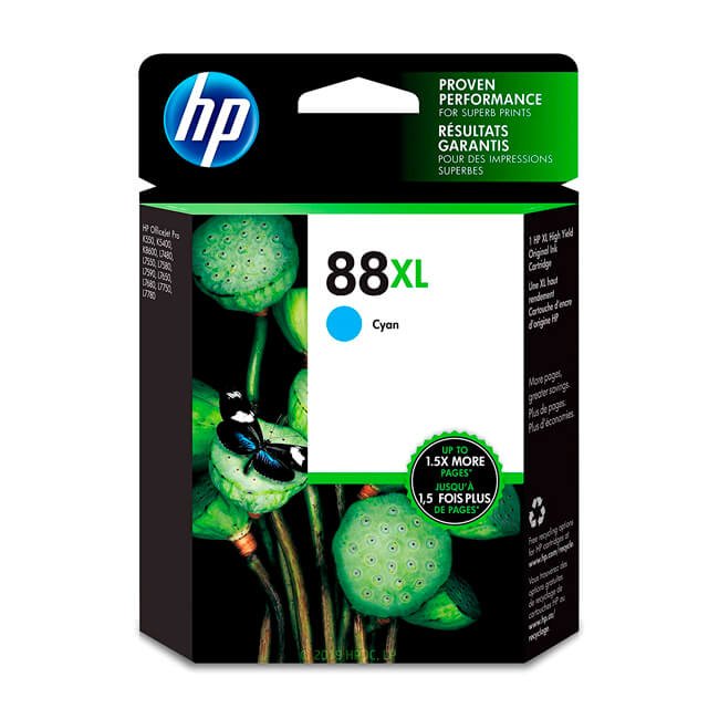 Tinta HP 88XL original C9391AL Cyan