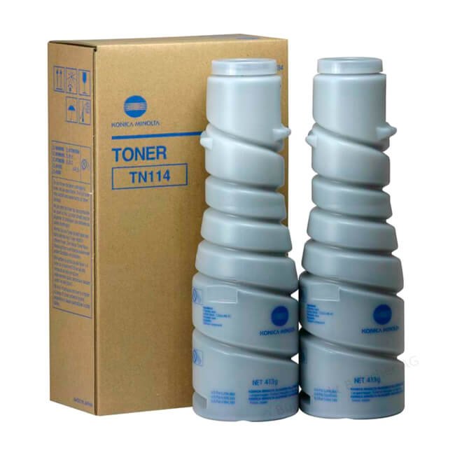 Tóner Konica Minolta TN-114 original Negro