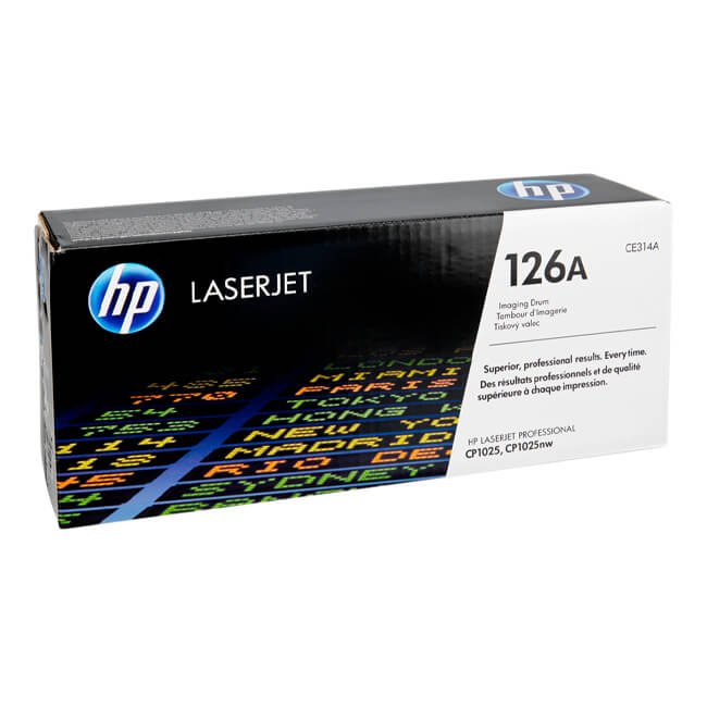 Drum Hp 126A Negro CE314A original