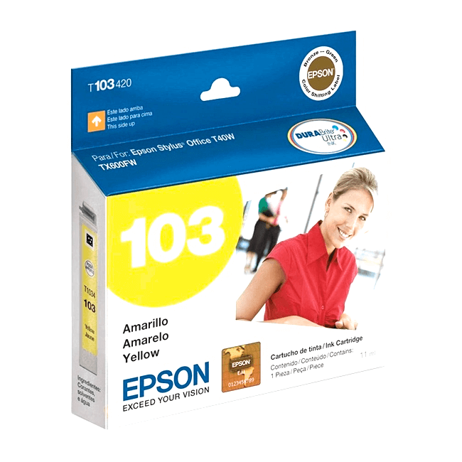 Tinta Epson T103420 original T1034 Yellow