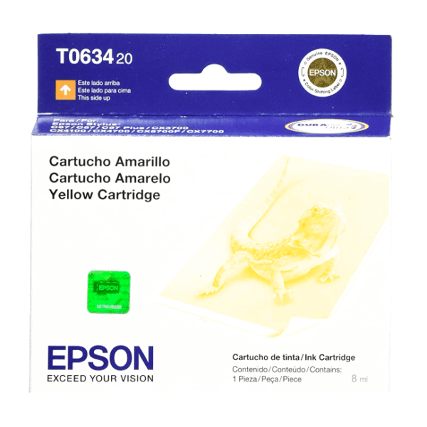 Tinta Epson T063420 original T0634 Yellow