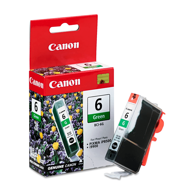 Cartucho de Tinta Canon BCI-6G color Verde