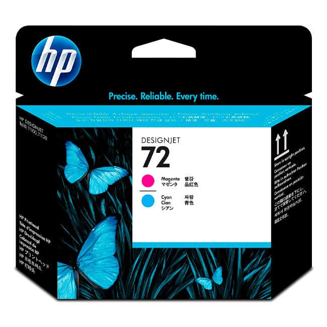 Cabezal HP C9383A Magenta, Cyan 72 original