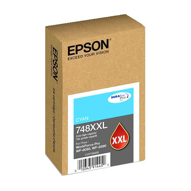 Tinta Epson T748XXL220 Cyan T748XXL2 original