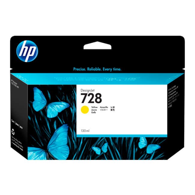 Tinta HP 728 original F9J65A Yellow