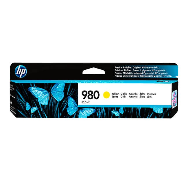 Tinta HP 980 original D8J09A Yellow