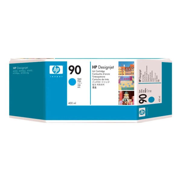 Tinta HP 90 original C5061A Cyan