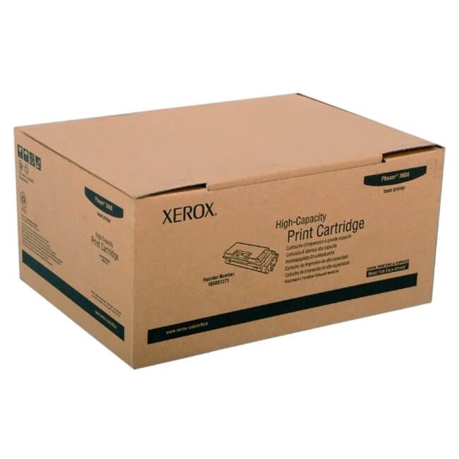 Toner Xerox Phaser 3600 106R01371Original Negro