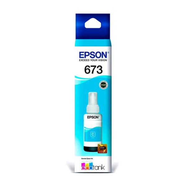 Tinta Epson T673220 original Cian