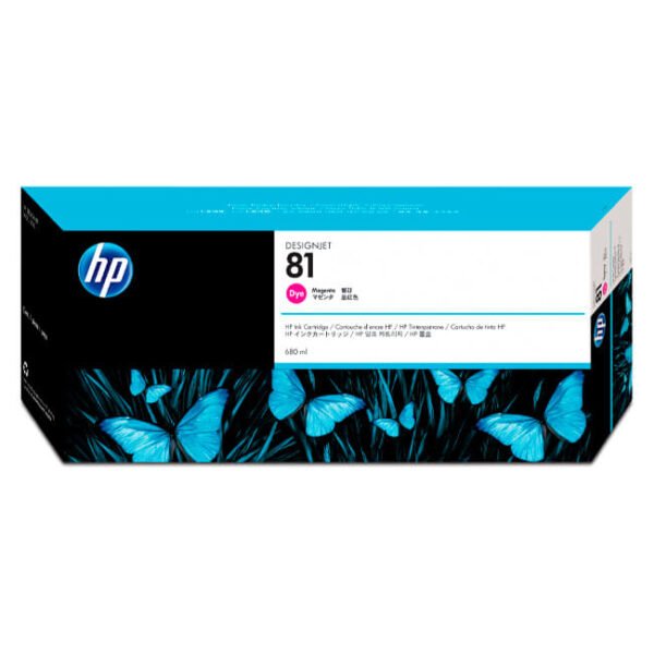 Tinta HP 81 original C4932A Magenta