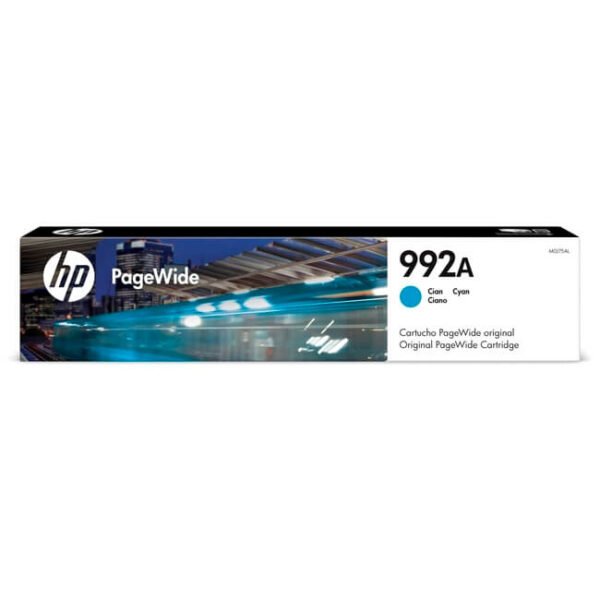 Tinta HP 992A original M0J75AL Cyan