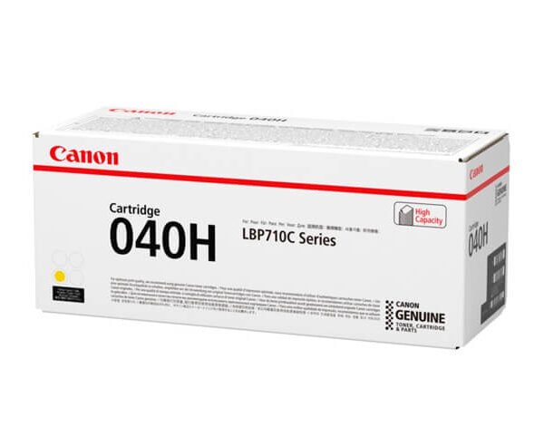 Toner Canon CRG 040 H original Yellow