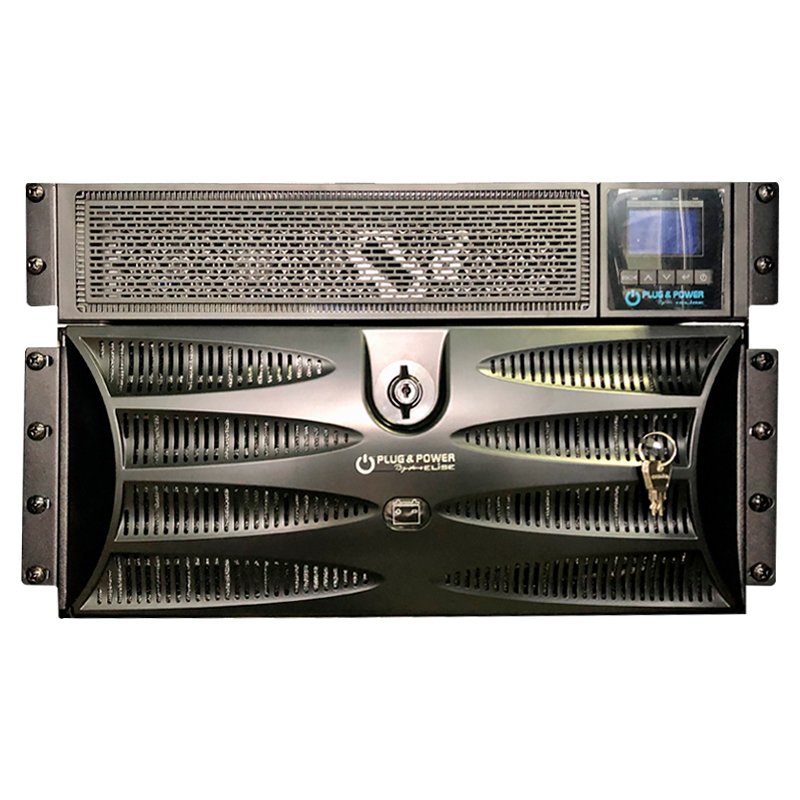 UPS On Line Rack/Tower (URT) PLUG & POWER, 10000VA / 10000W, 230V, USB, RS-232 (DB-9) - Imagen 2