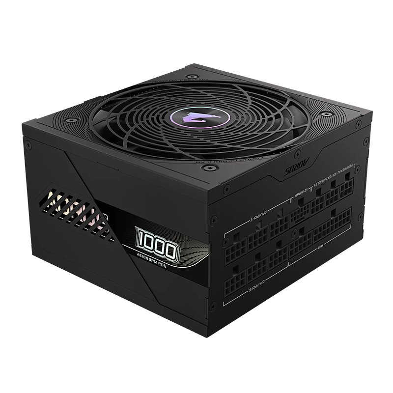 Fuente de alimentación Gigabyte GP-AE1000PM PG5, 1000W, 80 PLUS Platinum, Formato ATX. - Imagen 2