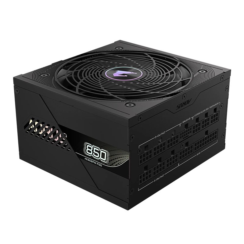 Fuente de alimentación Gigabyte GP-AE850PM PG5, 850W, 80 PLUS Platinum, Formato ATX. - Imagen 2