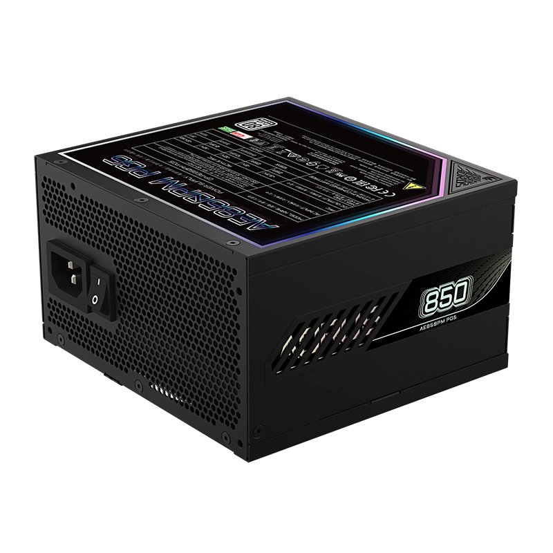 Fuente de alimentación Gigabyte GP-AE850PM PG5, 850W, 80 PLUS Platinum, Formato ATX. - Imagen 3