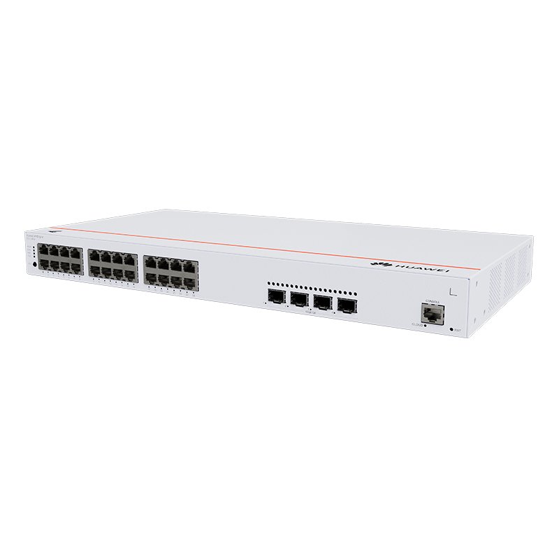 Switch Huawei eKitEngine S310-24P4X, 24PT x 10/100/1000BASE-T(400W PoE+), 4PT x 10GE SFP+ - Imagen 3