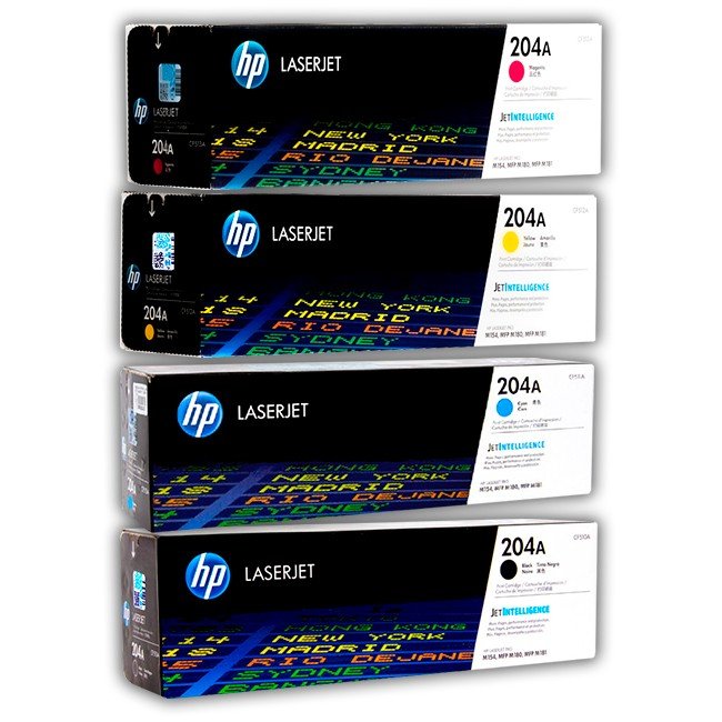 Toner Laserjet HP m180nw, m154, m181fw mfp 204A