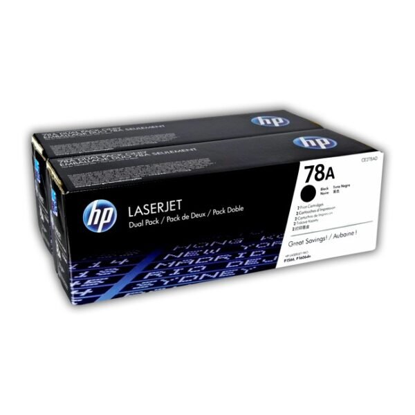 Toner LaserJet HP p1566 CE278AD – 78AD Dual Pack