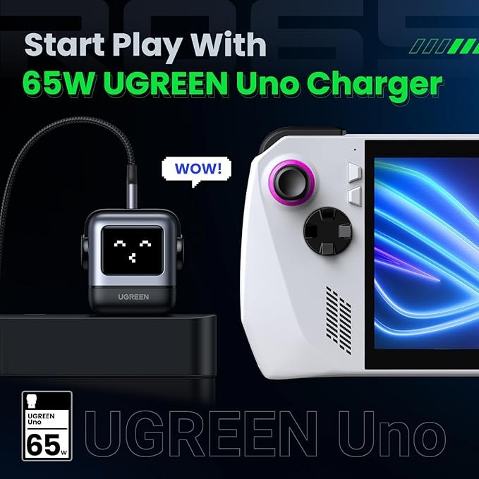 Cargador Ugreen Nexode Robot Gan 65w CD361 (15570) Carga Rápida - Imagen 4