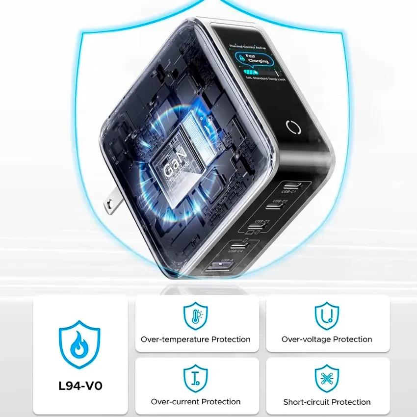 Cargador Ugreen Nexode 100w Gan X773 (65619b) Carga Rápida - Imagen 4