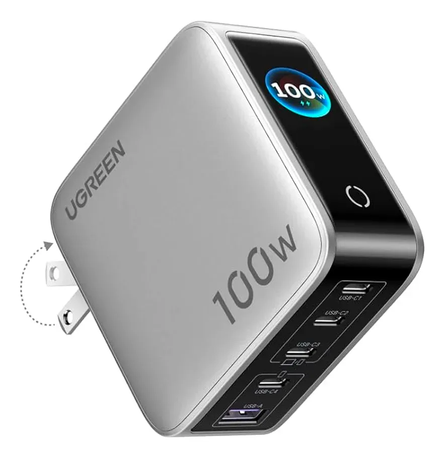 Cargador Ugreen Nexode 100w Gan X773 (65619b) Carga Rápida