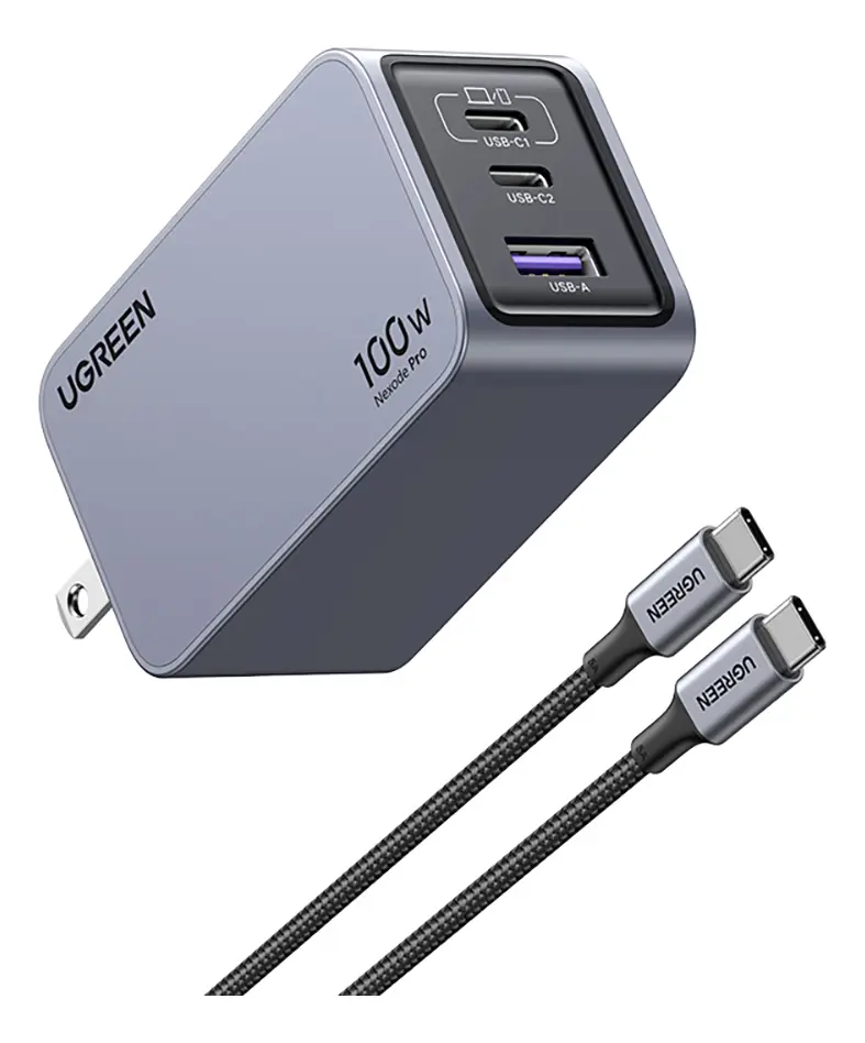 Cargador Ugreen Nexode 100w Gan X757 (25873) Carga Rápida