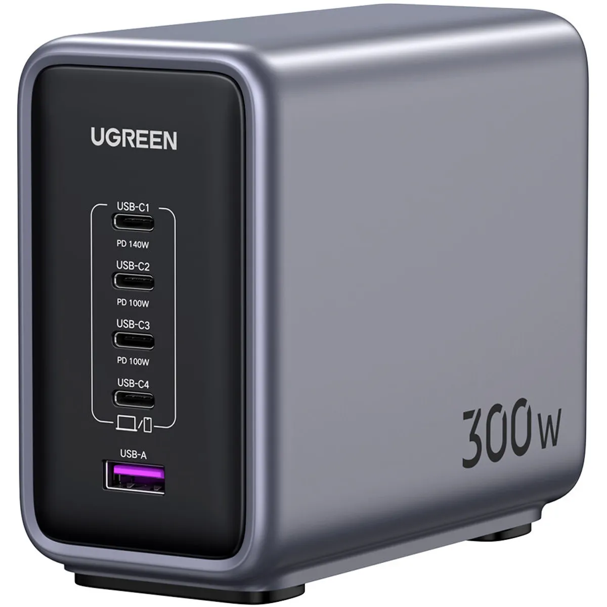 Cargador Ugreen Nexode 300w Gan CD333 (90872B) Carga Rápida