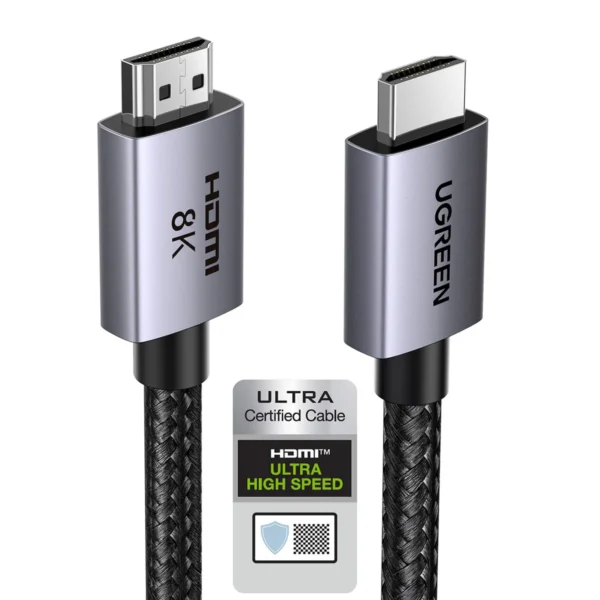 Ugreen Cable HDMI Version 2.1 de 2m Ugreen 8K 60Hz 4K y 2K 240Hz 1080P 240Hz
