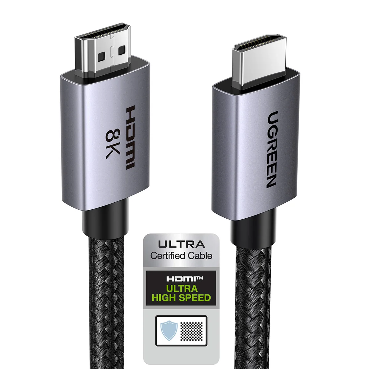 Ugreen Cable HDMI Version 2.1 de 2m Ugreen 8K 60Hz 4K y 2K 240Hz 1080P 240Hz
