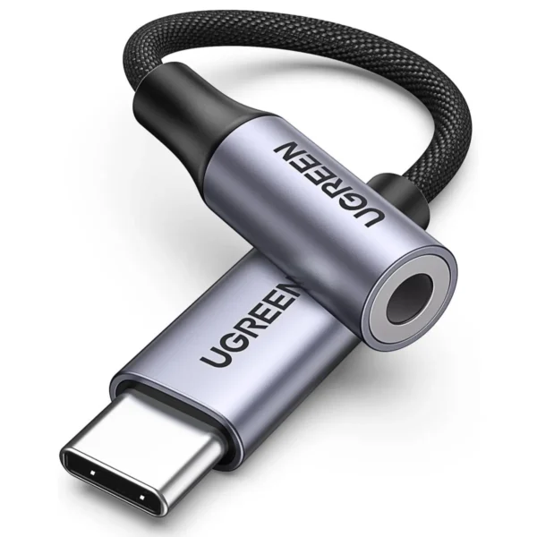 Adaptador USB-C to 3.5mm Jack DAC Auxiliar Hi-Fi Stereo AV161 – 80154