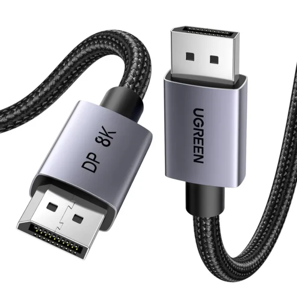 Cable DP 1.4 8K 2mts 32.4Gbps DisplayPort Ugreen HDR DP120 – 25905