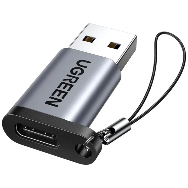 Ugreen Adaptador USB-C a USB-A 10Gbps Para Carga – 50533