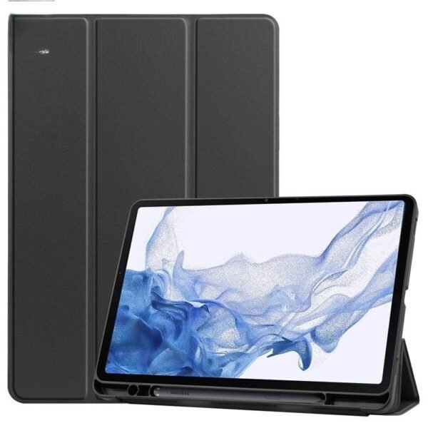 Funda Smart Cover con Porta Lápiz para Tablet SAMSUNG TAB S8 PLUS 12.4